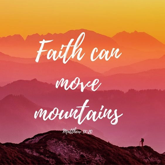 LAST DAY PROMOTION 50% OFF-DAUGHTER FAITH MOVES MOUNTAINS PAVÉ MOUNTAIN RING