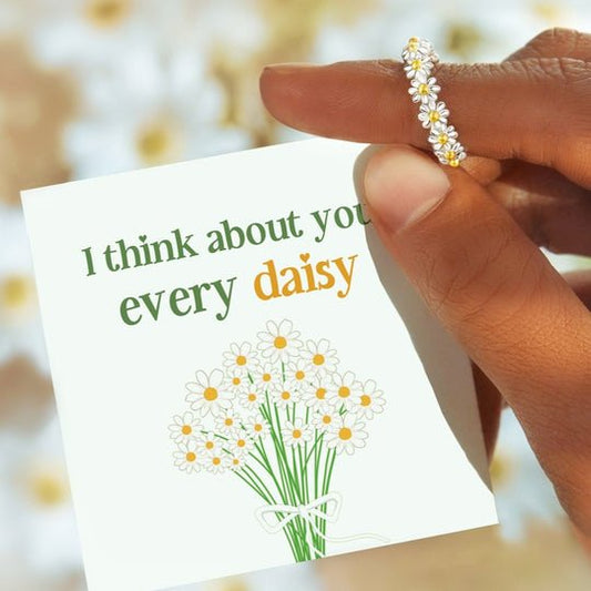 DAISY RING - Gift For Loved One