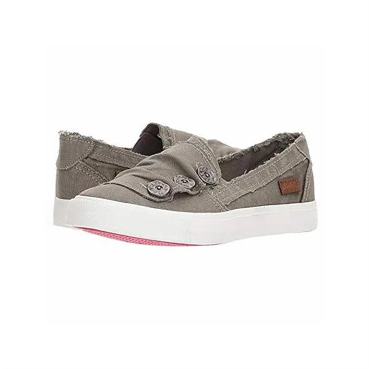 Women Casual Button Comfy Sneakers