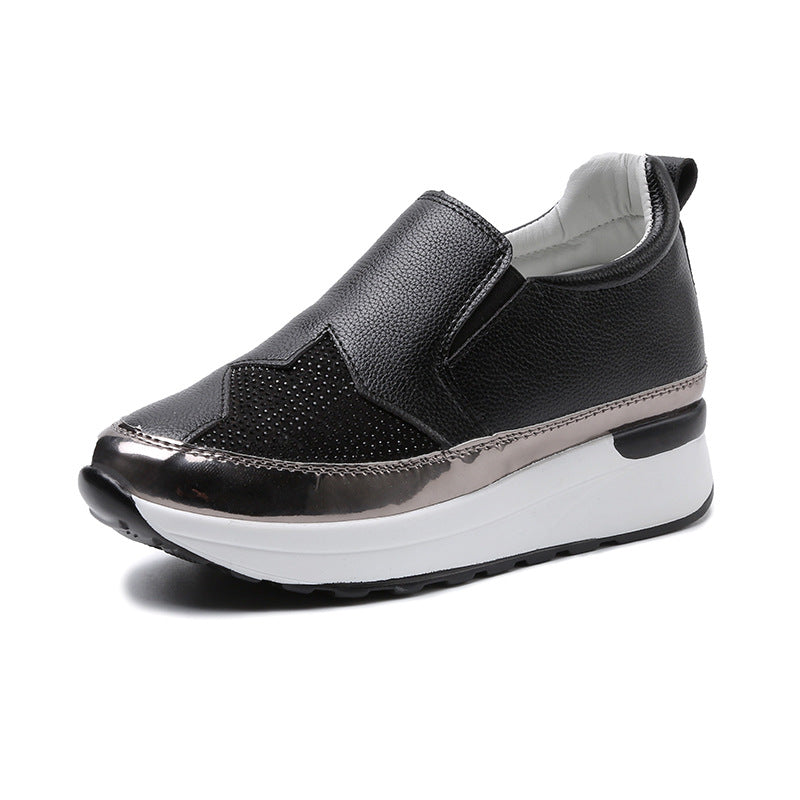 [Recommended by Orthopedic Surgeons] Knitted Sequin Insert Muffin Sneakers