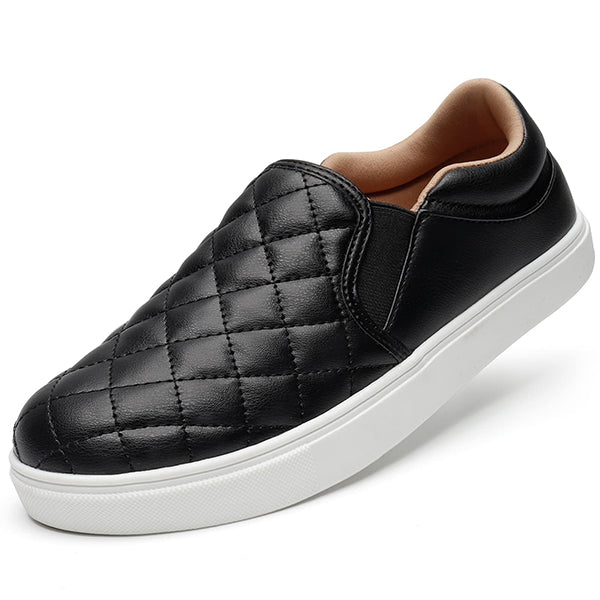 Womens Comfort Casual Leather Sneakers