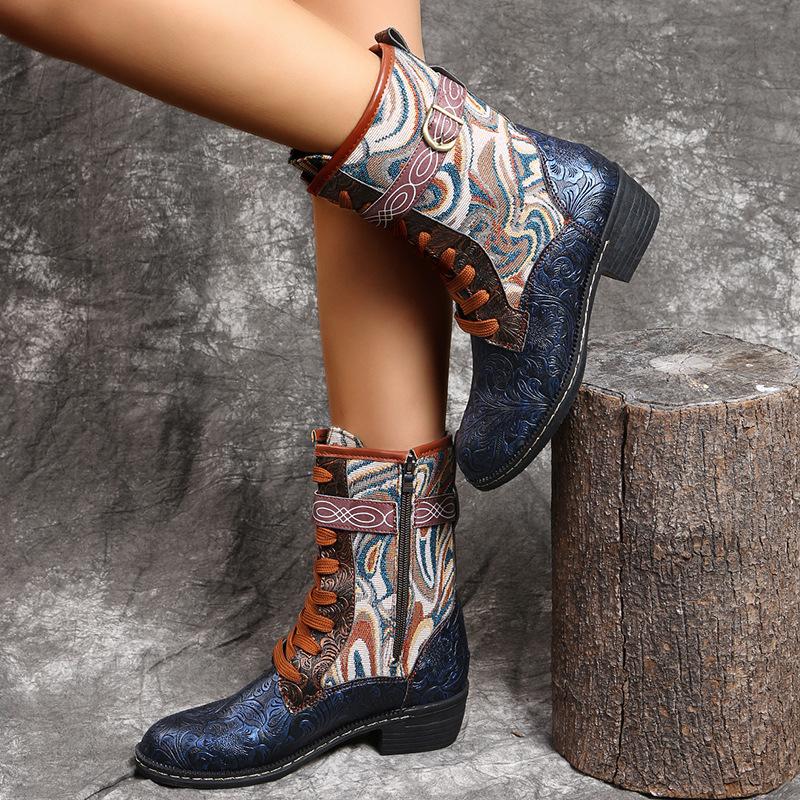 Women Round Toe Boots