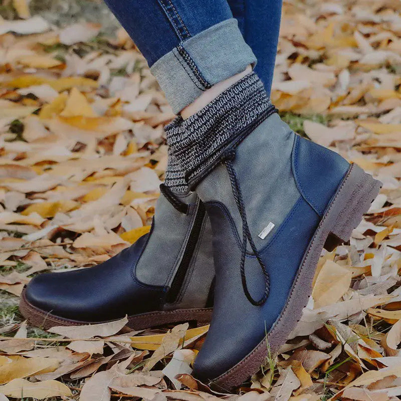 Daily Winter Flat Heel Boots